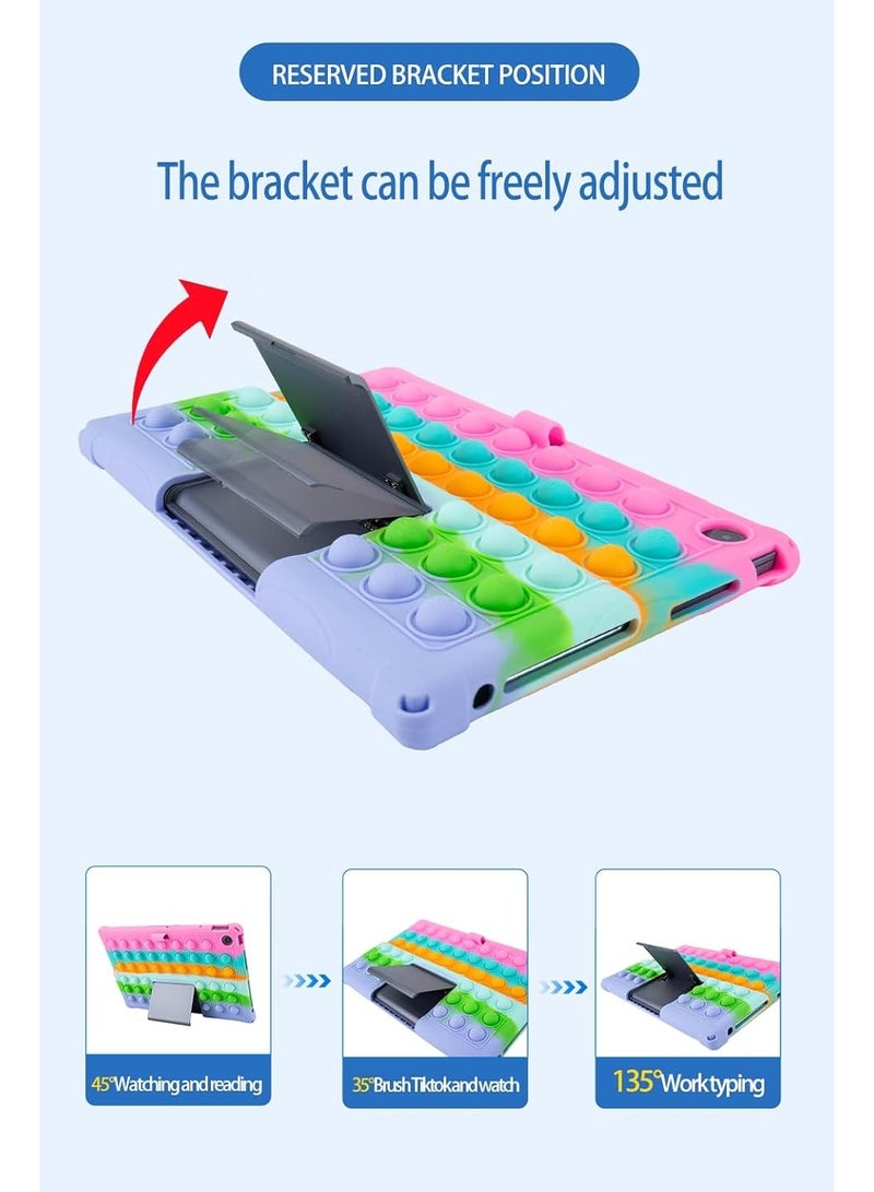 Kids Case for Lenovo Tab Plus 11.5-inch 2024 (TB351FU) Shockproof Silicone Adjustable Stand Precision Case for Tab Plus 11.5-inch - Image 2